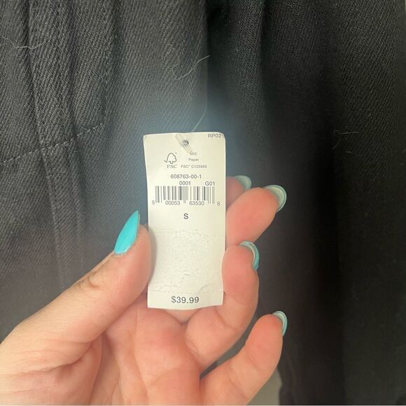 Old Navy Classic Jean Jacket Black - Picture 9 of 11